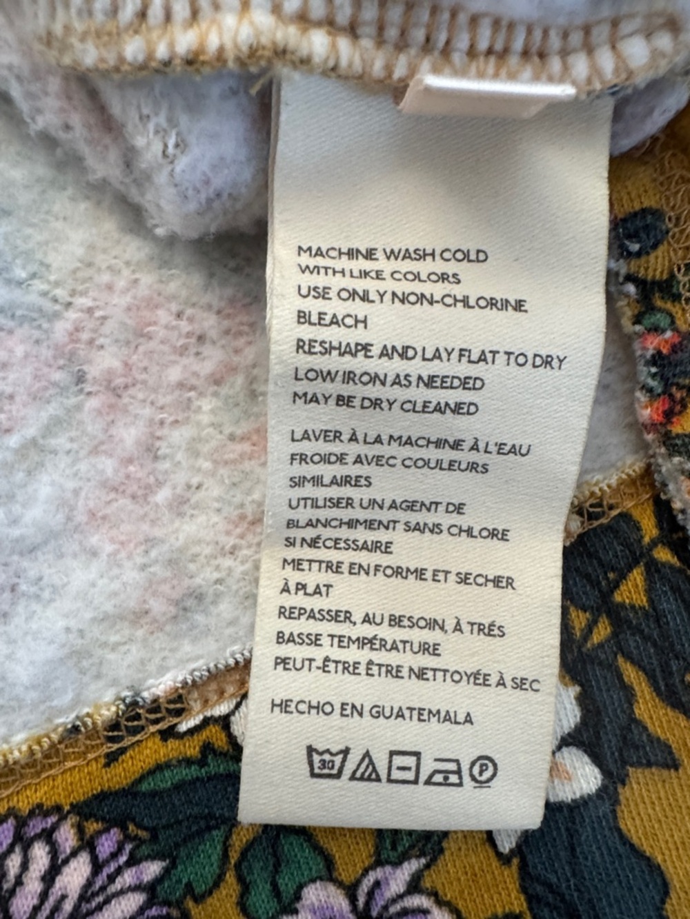 Anthropologie Maeve Floral Wildflower Sweatshirt Anthropologie Floral S - Picture 7 of 9